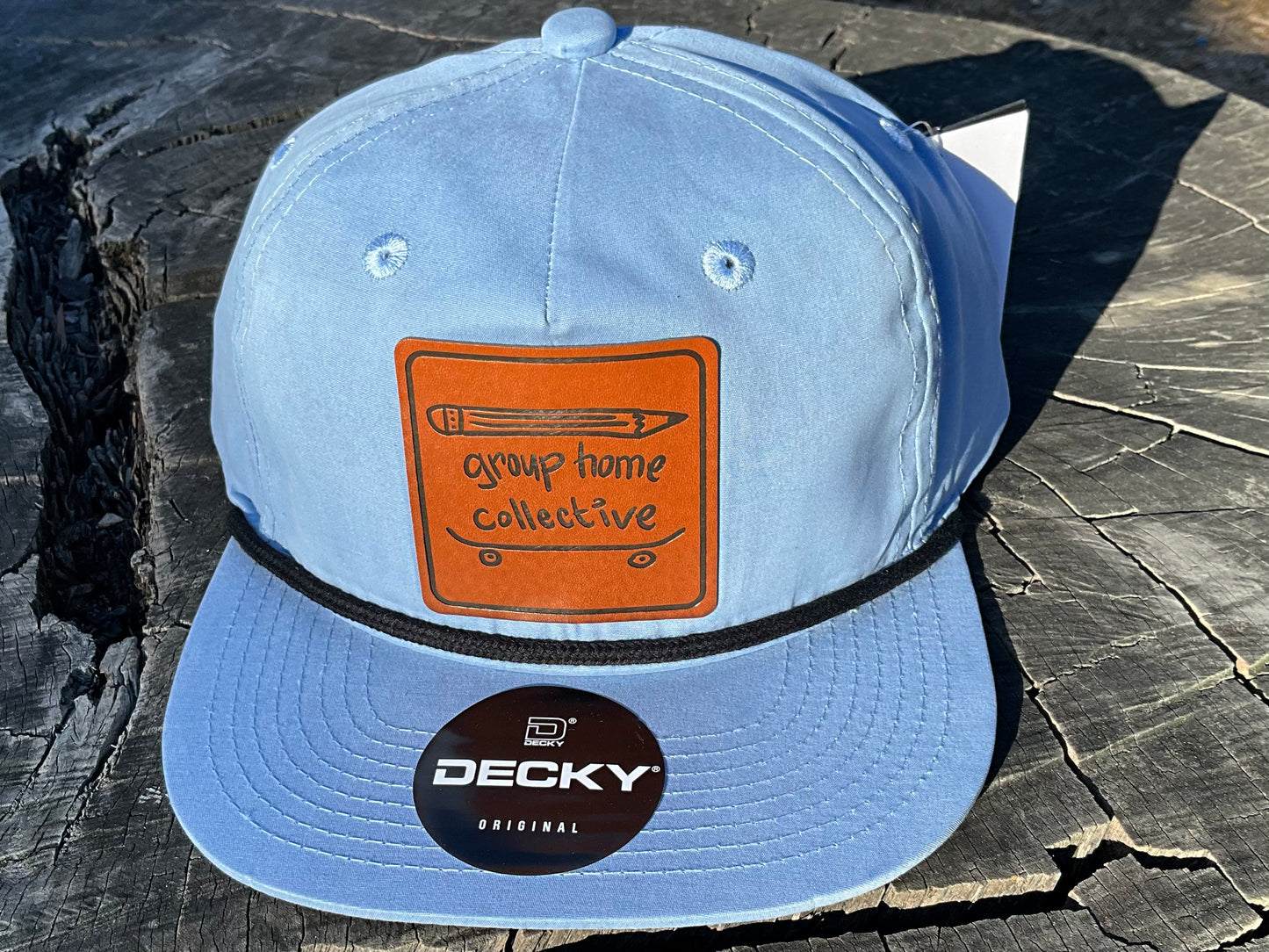 The “ESSENCE” Sky Blue snap back hat